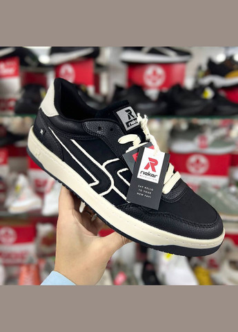 Черные демисезонные кеди Rieker