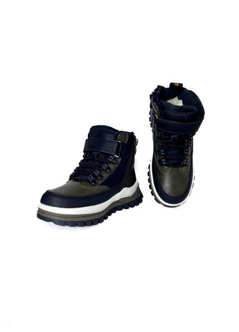 Хаки зимние ботинки 32 г 20,3 см хаки артикул з260 Clibee