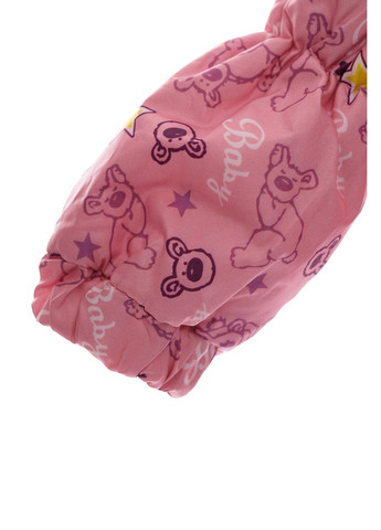 Розовый демисезонный комбинезон на флисе для девочки baby ноль кроха розовый 86 см (27997) BABYKROHA