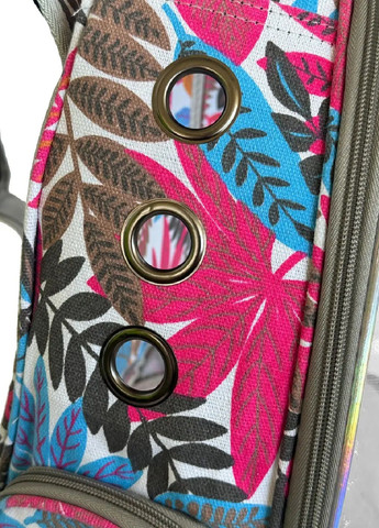 Рюкзак переноска водонепроникна для тварин котів собак з прозорою стінкою вентиляцією 42х31х28 см (477204-Prob) Білий Unbranded (295469313)