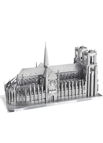 Металевий пазл 3D головоломка конструктор Нотр-Дам-де-Парі Strateg (315780104)