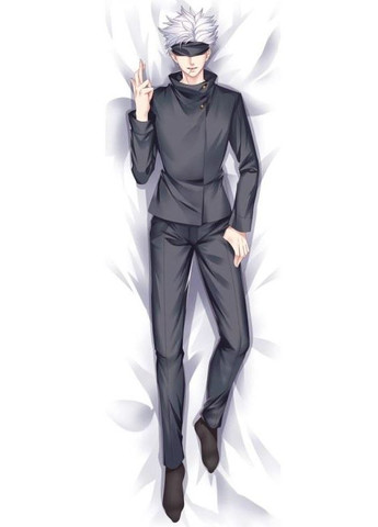 Дакімакура 150 х 50 см годзе Годжі Сетору Магічна Битва аніме Подушка Jujutsu Kaisen Gojo Satoru Viva (346057602)