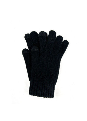 Перчатки Smart Touch женские шерсть с акрилом черные СОННИ LuckyLOOK 291-256 (290277992)