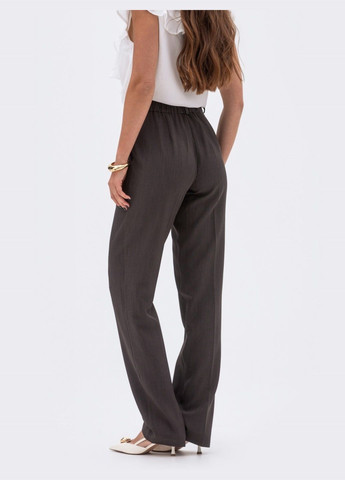 сіро-коричневі штани із середньою посадкою Dressa (331783657)