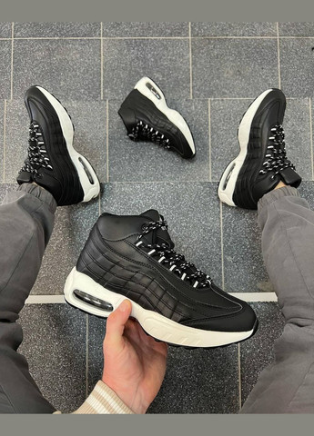 Черно-белые зимние кроссовки Vakko