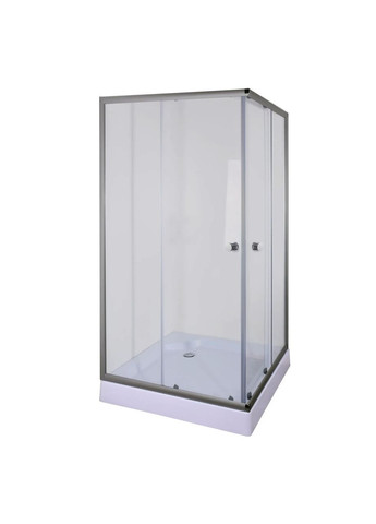 Душевая кабина без поддона CUBIC SC01-90x90x185-TR GRAPHITE прозрачное стекло 4мм (MI6907) Mixxus (321184056)