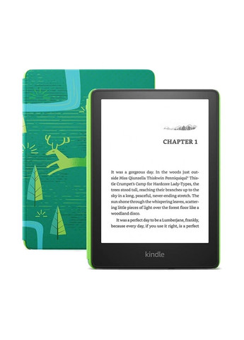 Електронна книга Kindle Paperwhite Kids 11th Gen. 2021 Emerald Forest cover Amazon (264207106)