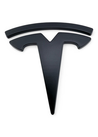 Накладки на оригинальные эмблемы на капот. Тесла Model Y, Model 3 черный мат Tesla (354698647)