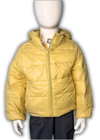 Жовта демісезонна куртка демісезонна дитяча No Brand