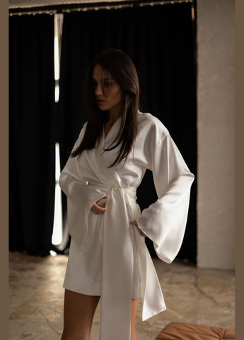 Молочное платье kimono VESTGEN