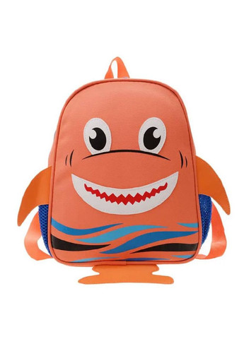 Детский рюкзак С 54872 Акула Оранжевый No Brand (327216466)