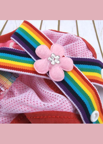 Труси гігієнічні для тічки у собак на підтяжках Червоні M No Brand (299840583)