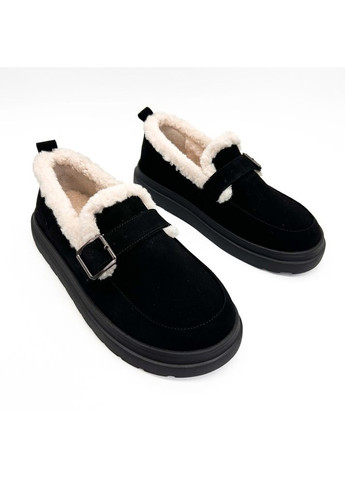 Черные мокасины (р) замша 0-1-1-420-1 Danler