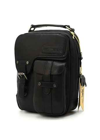 Мужская кожаная сумка через плечо 21х27х10 см HILL BURRY (315869372)
