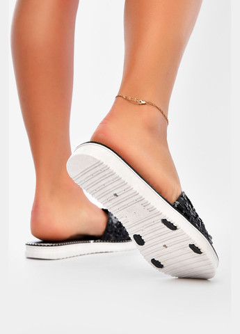 Шльопанці жіночі чорного кольору Let's Shop (340715151)