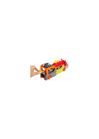 Игровой набор Грузовиктранспортер "Пасть дракона" (GTK42) Hot Wheels вантажівка-транспортер "паща дракона" (275646493)