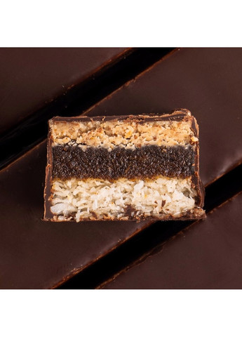 Шоколадний батончик без глютену FIZI Coconut cookie almond 45 г х 10 шт Веган (4820262540030) No Brand (355878177)