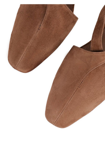 Жіночі жіночі балетки 5051-02-yj2276 бежевий велюр MIRATON | бежеві текстиль (330179708)