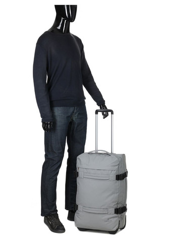 Сумка на колесах середня М сіра 60x37x22см/49л/2.4кг/ 853-60 WORLDLINE (324802212)