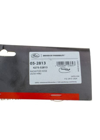 Шланг резиновый MERCEDES-BENZ CLK320 3.2 (112940) 1997/04- (TOP ) 05-2813 Gates (366121170)