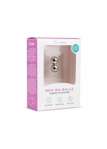 Вагинальные шарики Magnetic balls, 12 мм EasyToys (303896034)