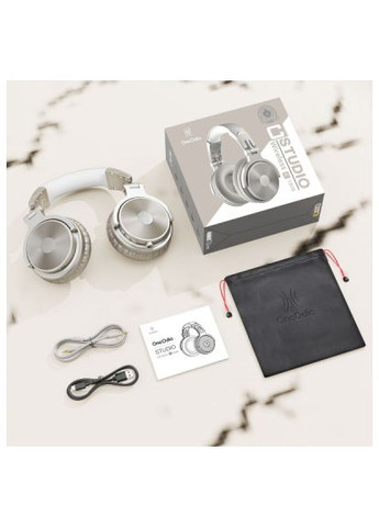 Гарнітура Studio Pro C, Bluetooth+3,5мм, Silver Oneodio (382192731)