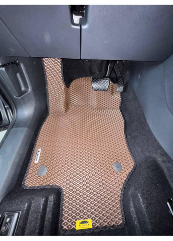 Авто-коврики ЭВА для 2023- / Комплект модельных ковриков EVA для салона вред кодиак Skoda Kodiaq (360947204)