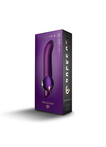 Вібратор для точки G Chaiamo G Purple, 10 режимів Rocks Off (334000766)