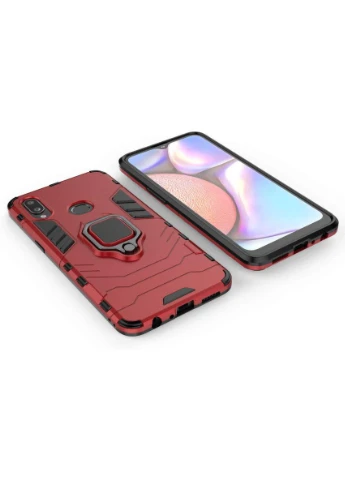 Ударостійкий чохол Transformer Ring під магнітний тримач для Samsung Galaxy A10s A107F /Dante Red Epic (396507811)