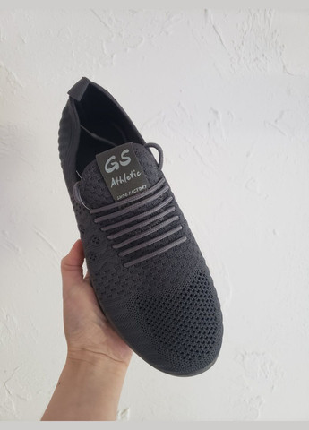 Сірі кросівки текстильні сірі gs athletic Gipanis