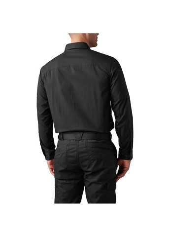 Рубашка тактическая ABR Pro Long Sleeve Shirt Tall Black 5.11 Tactical (324444814)