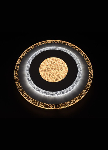 Современный круглый потолочный светильник LED для комнаты кухни ванной 26158 Белый 4х30х30 см. Sunnysky (364768813)