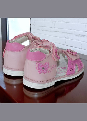 Ортопедичні відкриті босоніжки сандалії на липучках для дівчинки Clibee (335077413)