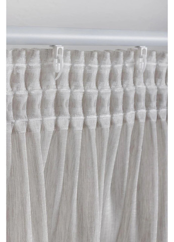 Льняная тюль 2м х от 2,5м до 3м HYGG (370598660)