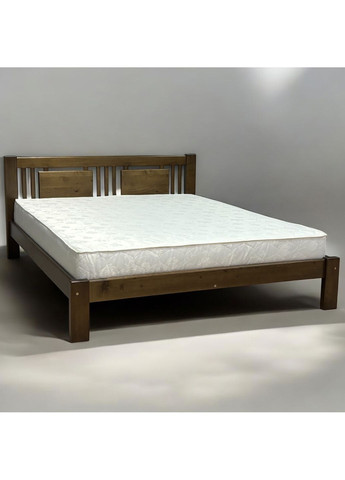 Двуспальная деревянная кровать дуб 140х190 Скіф Л-225 (366197290)