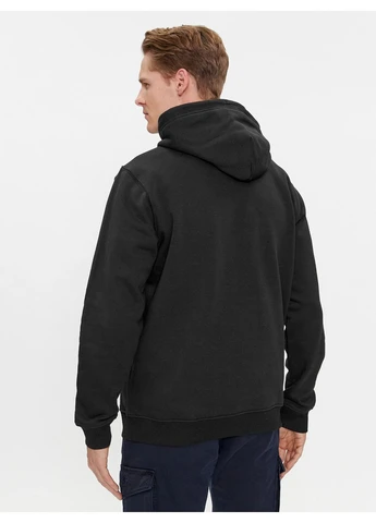 Мужская худи на флисе с принтом N24 Black No Brand (389097802)