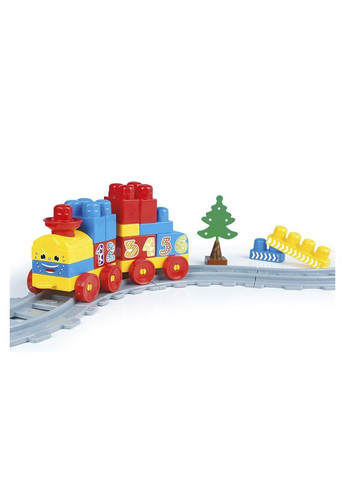 Пластиковый конструктор Железная дорога Baby Blocks 36шт (41461) Wader (364113154)