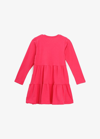 Малиновое платье однотонное для девочки 727-1 134 см малиновый shop (2000990944559) Aura Style (363829324)