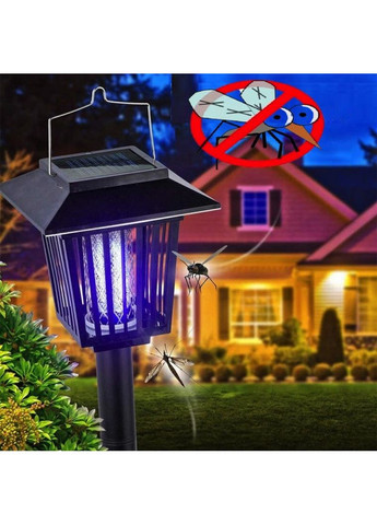 Садовый антимоскитный светильник со встроенным выключателем уличный фонарь 2 в 1 освещение и защита от насекомых No Brand (361161937)