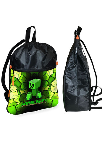 Шкільний рюкзак дитячий Minecraft + Сумка для взуття спортивної форми рюкзак-мішок для хлопчика (1933) No Brand (328693466)