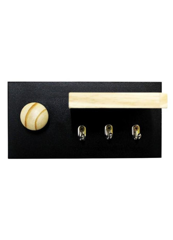 Вешалка для сумок из дерева Аксоваль 31 венге-бланже (ВСУ-31181201) No Brand (327848485)