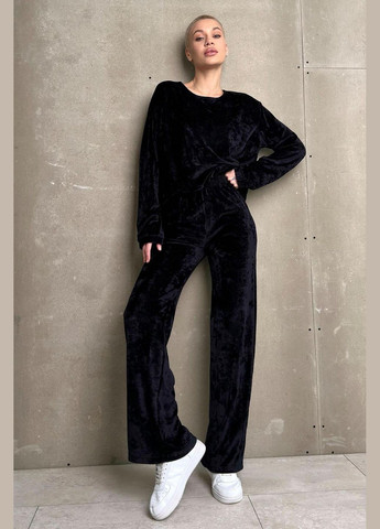 Велюрові штани Leinle 1485/50310 black (299024047)