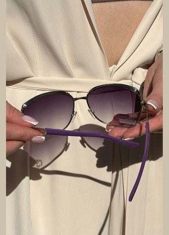 Окуляри жіночі фіолетового кольору Let's Shop (299146863)