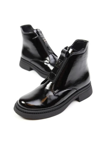 Осенние женские лаковые ботинки демисезонные. Fashion