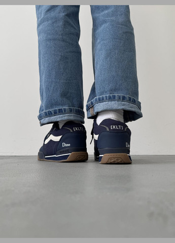 Кроссовки женские и мужские Vans Rowley XLT x Dime blue | Ванс Ровли ХТЛ синие No Brand синие демисезоны (316231468)