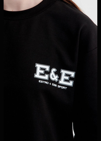 Футболка, колір чорний Estro - (324064284)