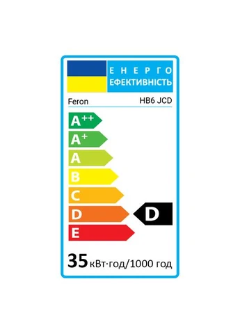Галогенная лампа HB6 JCD цоколь G5.3 35 Вт Feron (388344733)