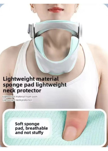 Коректор постави фіксатор корсет на шию бандаж універсальний Premium 1 шт Сірий NPK (367859705)