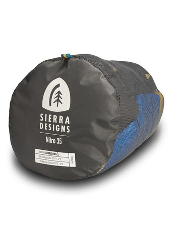 Спальник Nitro 800F 35 ong L Чорний-Синій Sierra Designs (278273019)