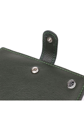 Оригинальная обложка на документы унисекс из натуральной кожи 23119 Зеленый st leather (329146478)